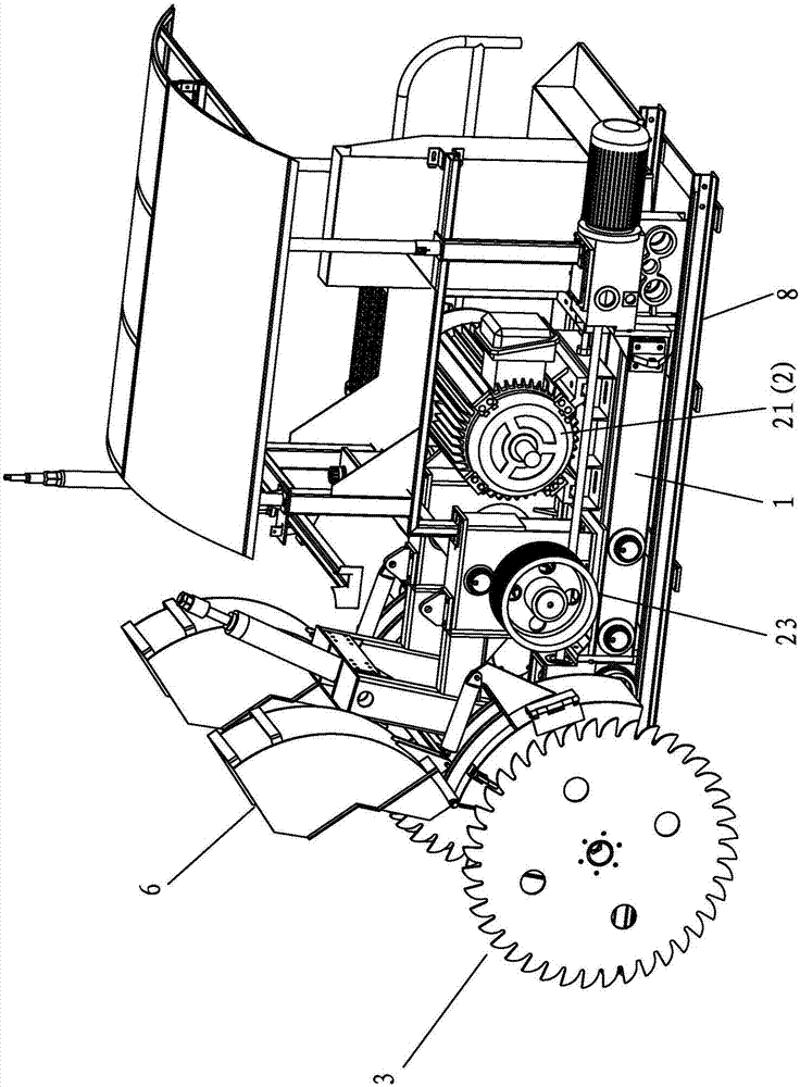 Stable and reliable sandstone machine