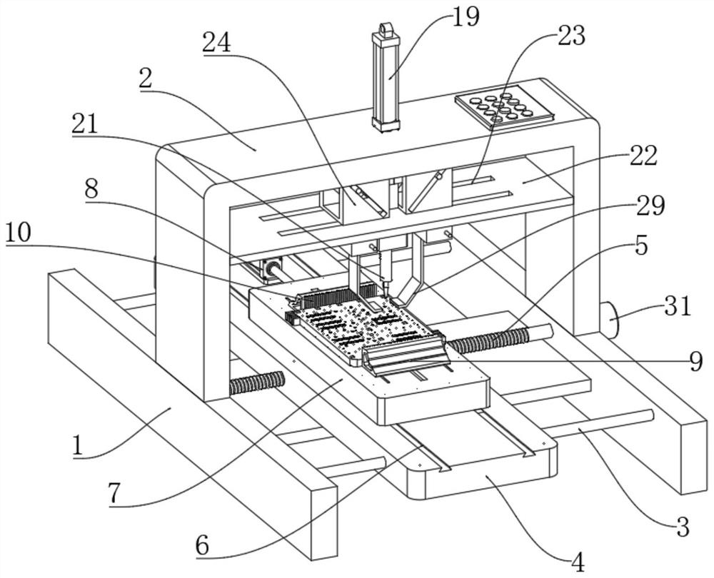 Photosensitive sensing assembly manufacturing device of automobile data recorder