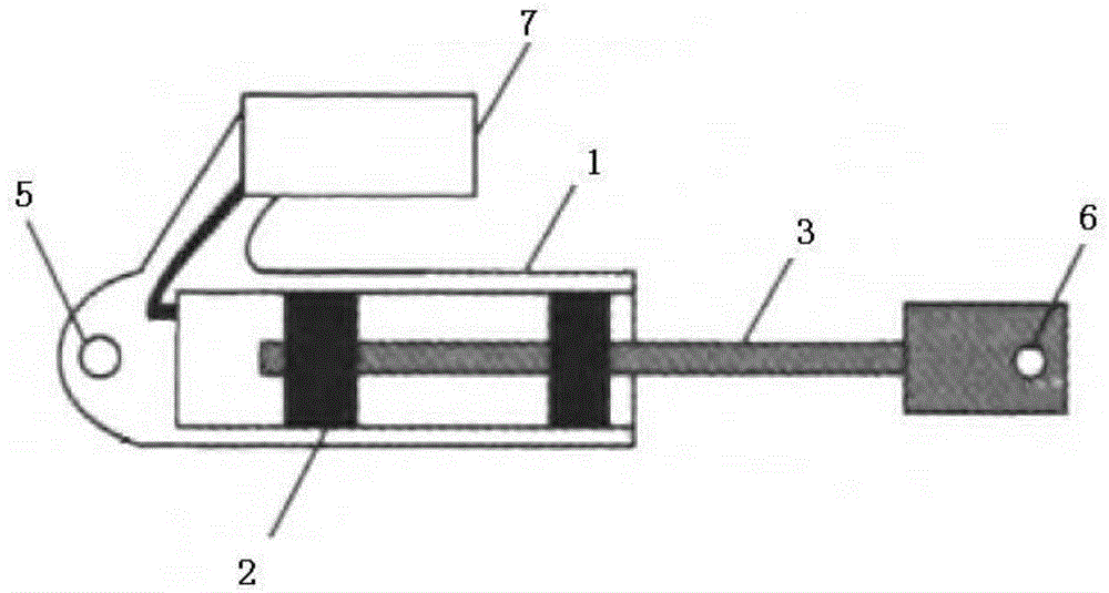 Spring and air bag type damper of electric vehicle