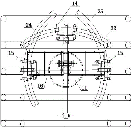 Steel pipe concrete support installing machine and installing method