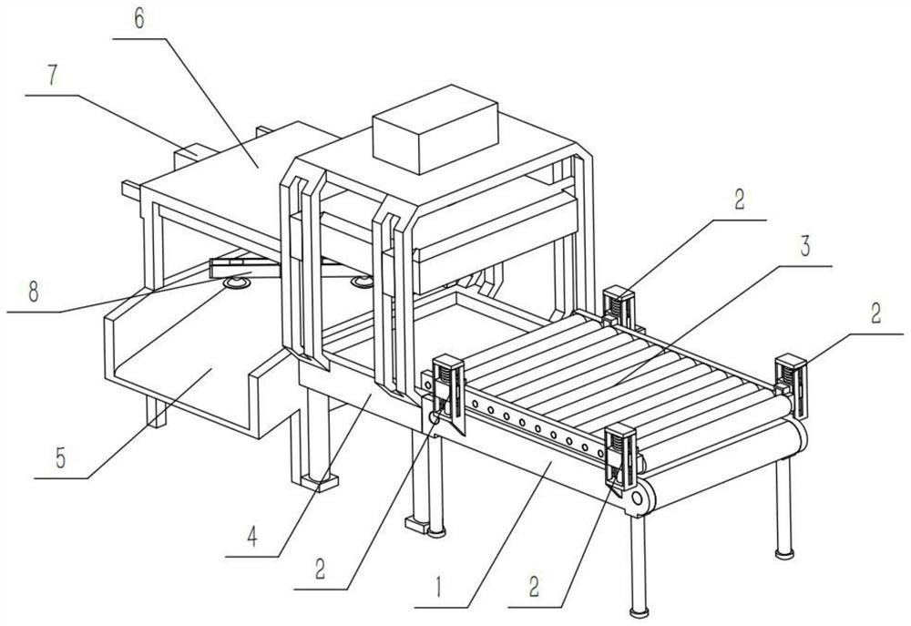 Metal sheet punching and folding composite forming machine