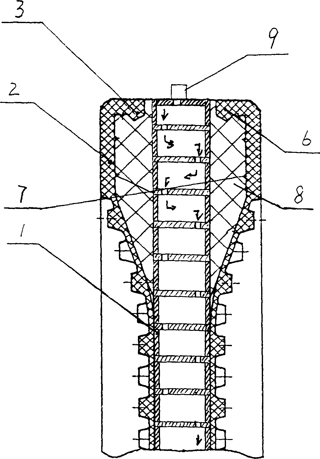 Lateral embedded type diaphragm filter plate constructed from controllable constant temperature plate core and assembling process