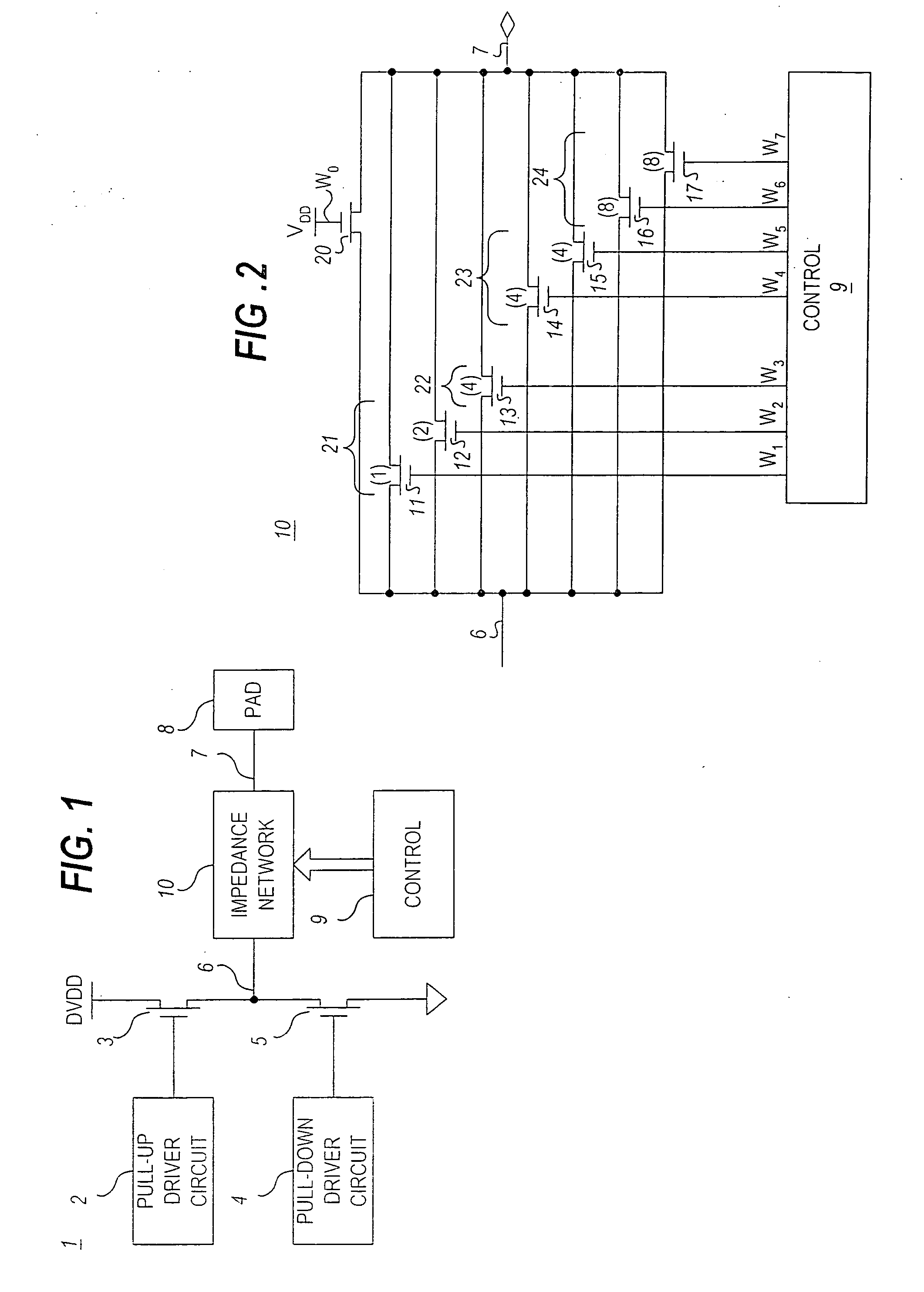 Hybrid binary/thermometer code for controlled-voltage integrated circuit output drivers