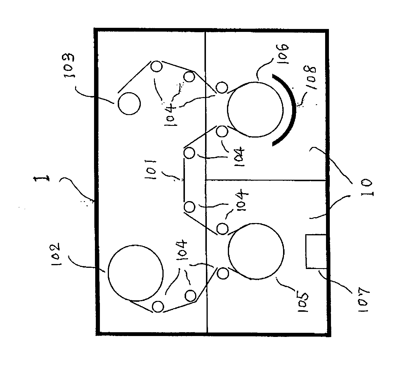 Process for producing multilayered gas-barrier film