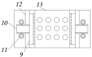 Stamping mold for metal fittings