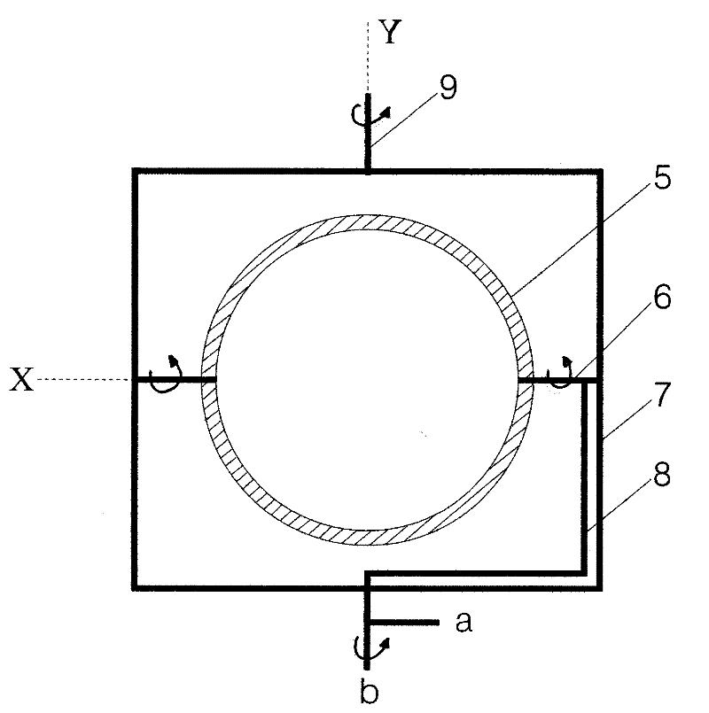 Fabrication method of seamless rear projection spherical screen and device thereof