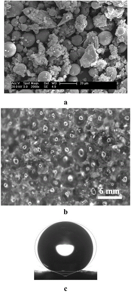 Super-wear-resisting super-hydrophobic coating and preparation method thereof
