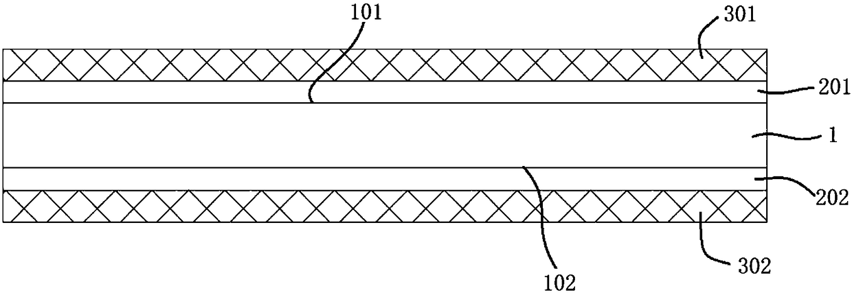 Flexible waterproof electric heating film and preparation method thereof