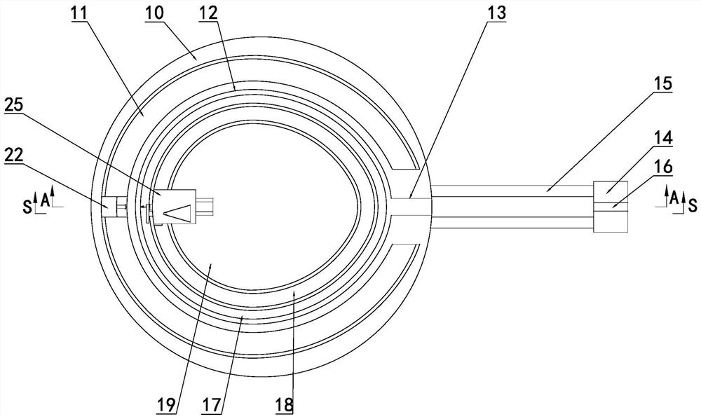 Titanium alloy badminton racket line protecting nail mounting system