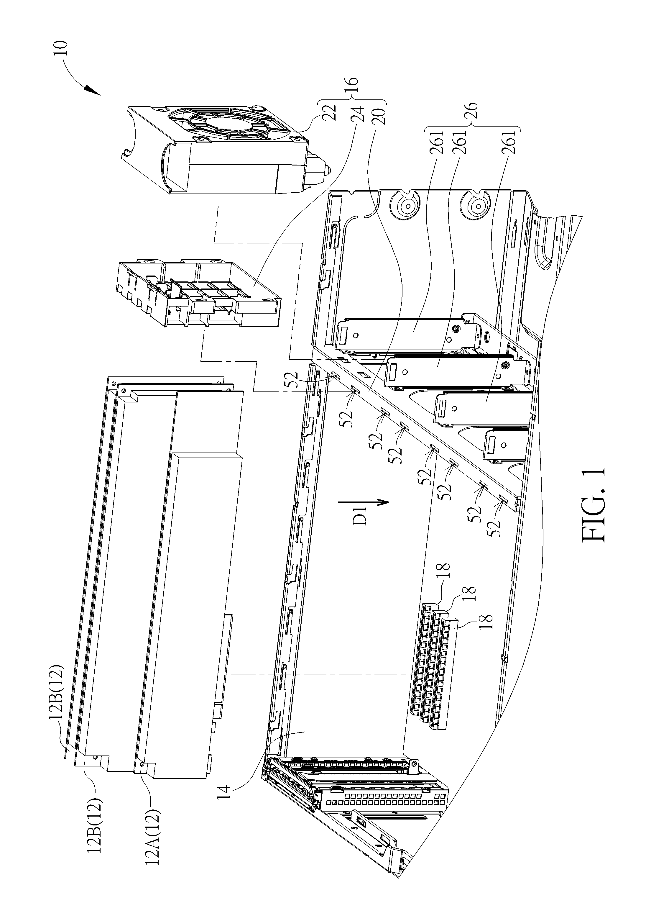 Flow guiding mechanism and related heat dissipating module and electronic device having the flow guiding mechanism