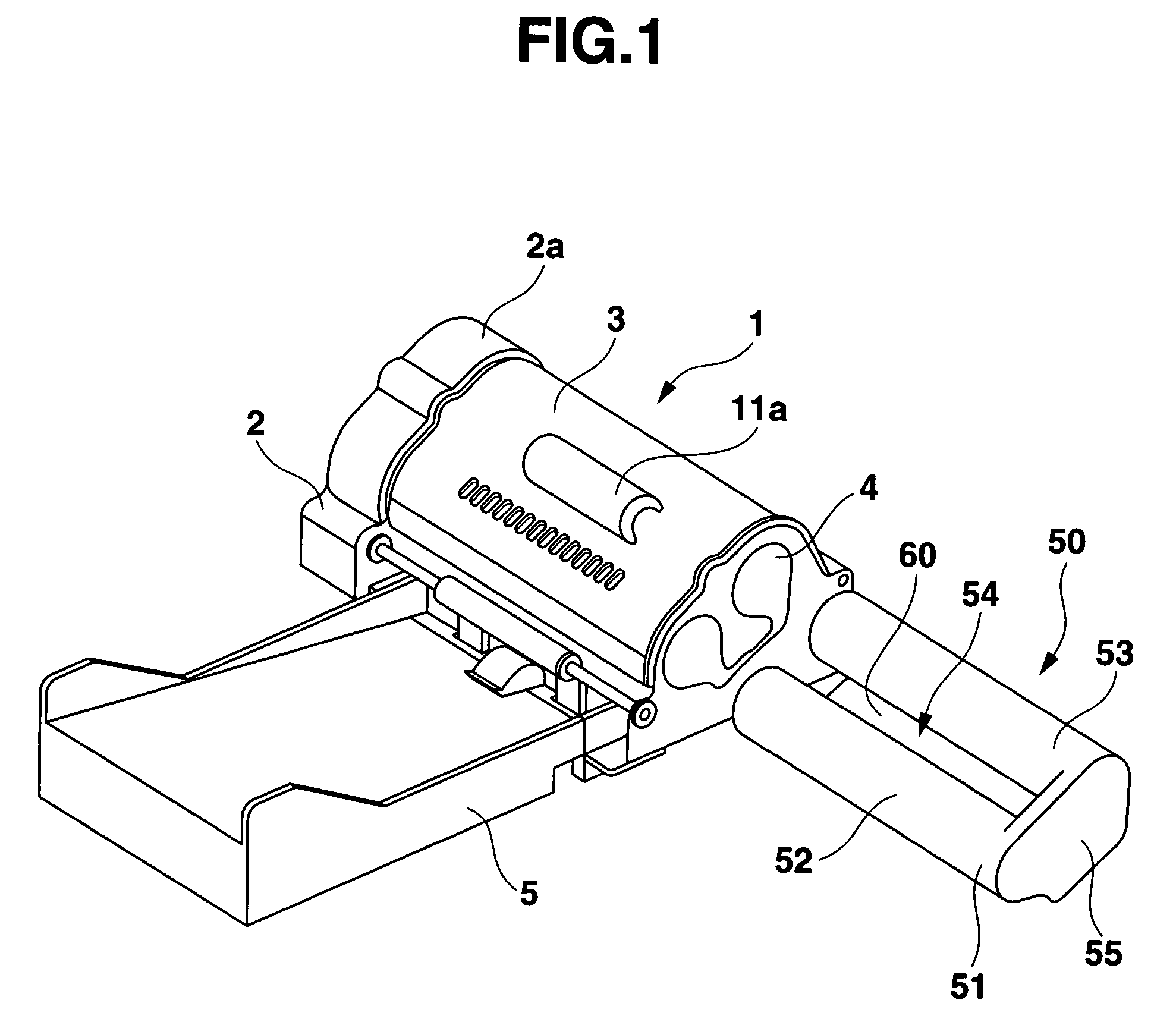 Thermal printer having first and second ring-like conveyance paths
