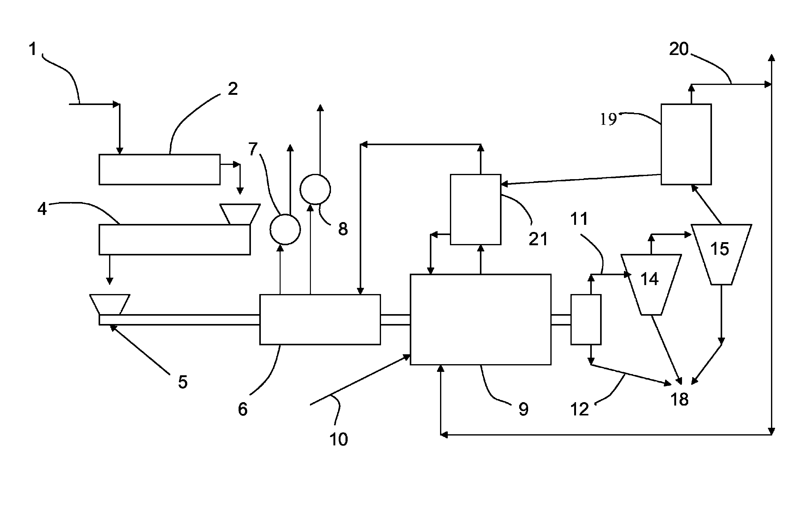 Method for steam reforming carbonaceous material