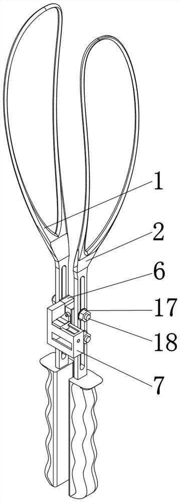 Safety protection delivery forceps