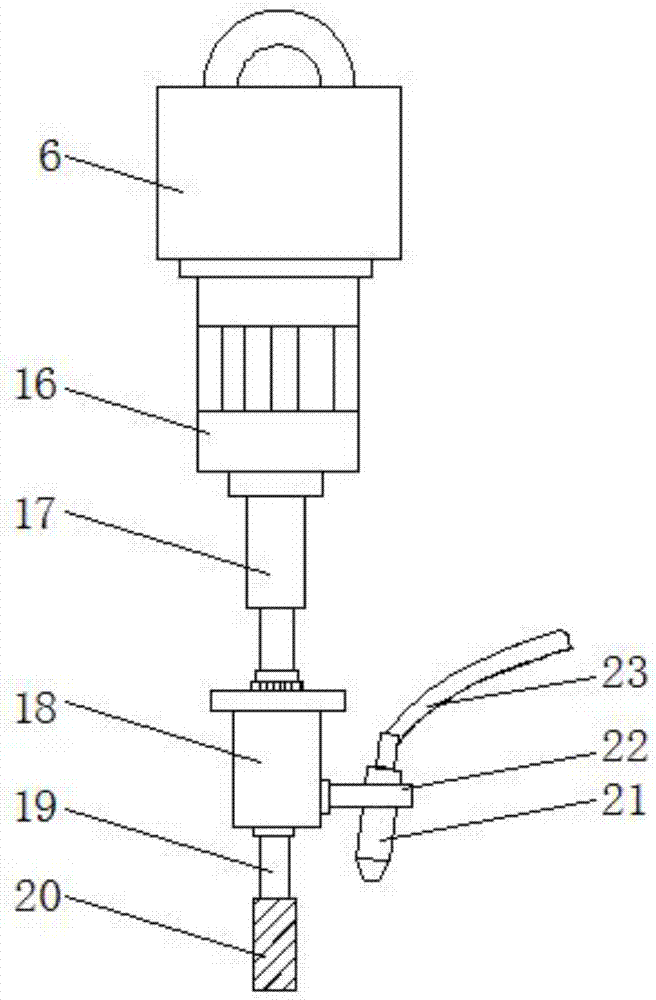 Cutting device for vehicle rubber pipe production