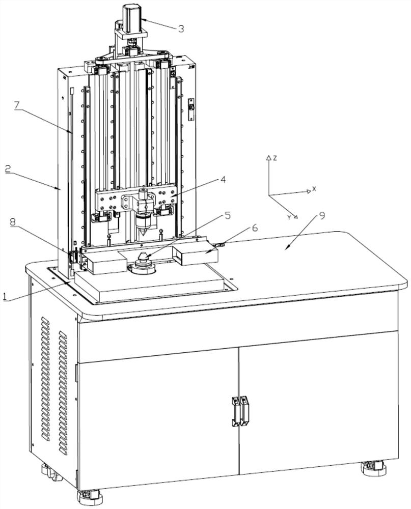 Revolving body scanning measurement method and data compensation calibration method thereof