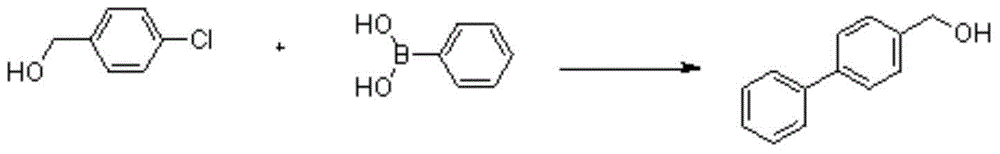 4-biphenyl methanol synthetic method