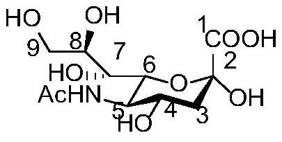 A kind of synthetic method of i-type n-glycan antenna