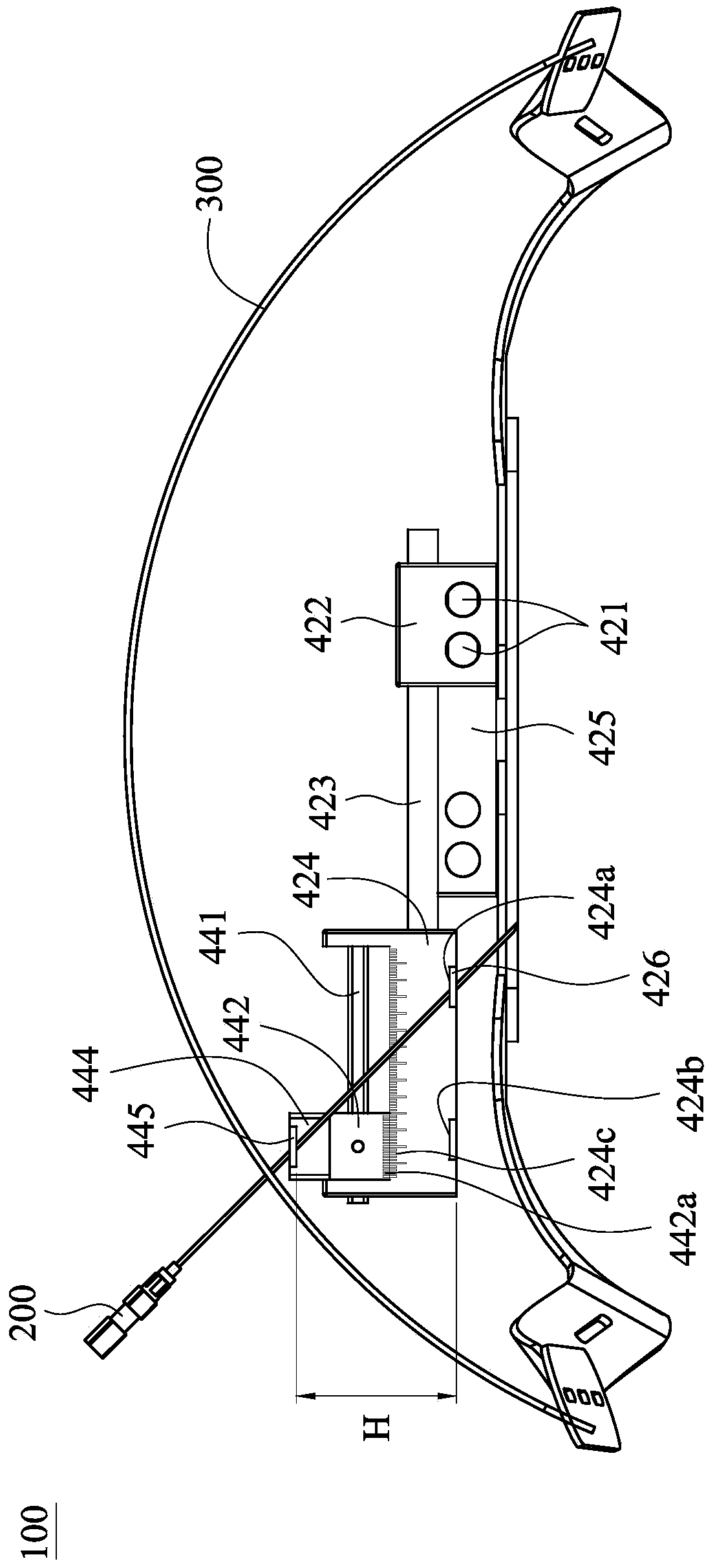 puncture needle positioning device