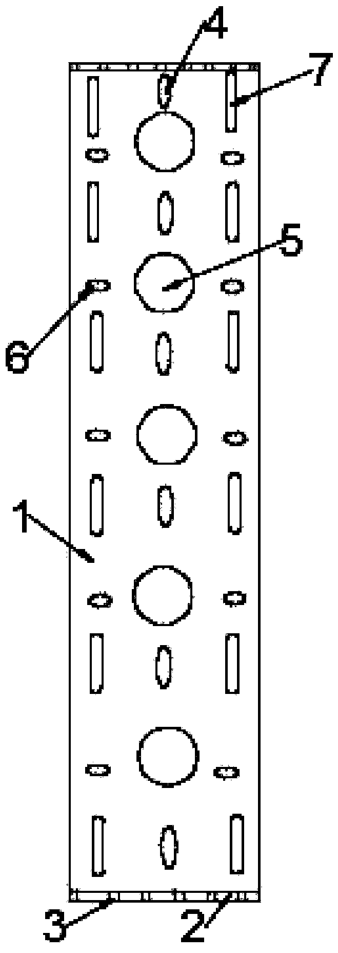 Slotted fin for refrigeration heat exchanger