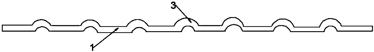 Slotted fin for refrigeration heat exchanger