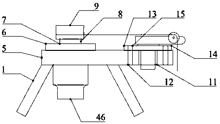 Automatic wall painting device for working high above ground