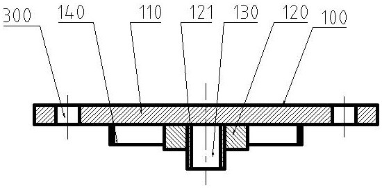 Cylindrical helical compression spring performance test fixing support