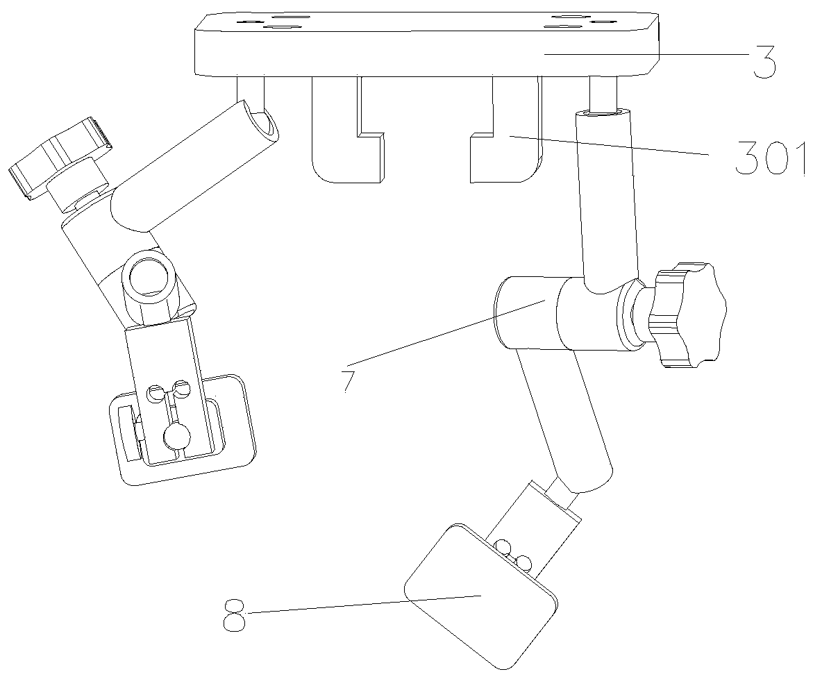 A device for detecting stress acoustoelastic coefficient of coating structure