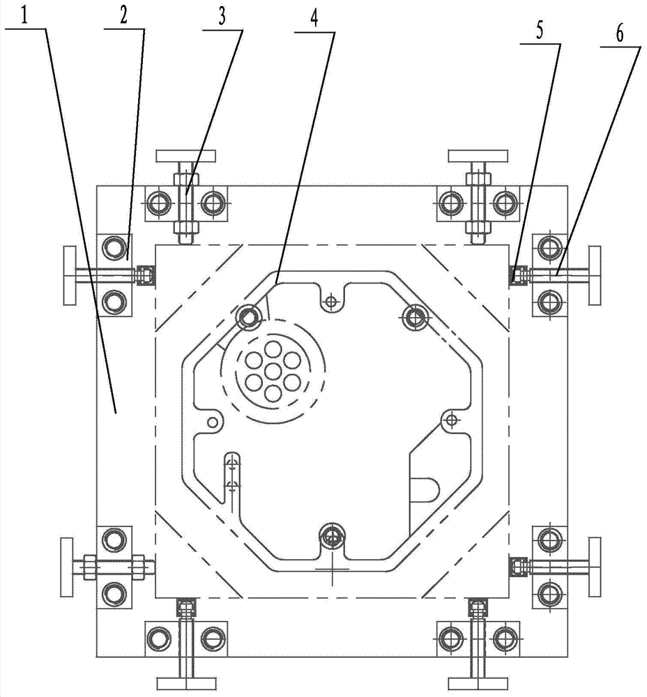 Production technology of lathe clamping processing of motor end cover