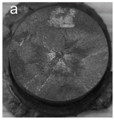 Method for preparing single domain yttrium barium copper oxide superconduction block by top seed infiltration process