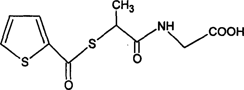 Stepronin powder injection and its preparing method