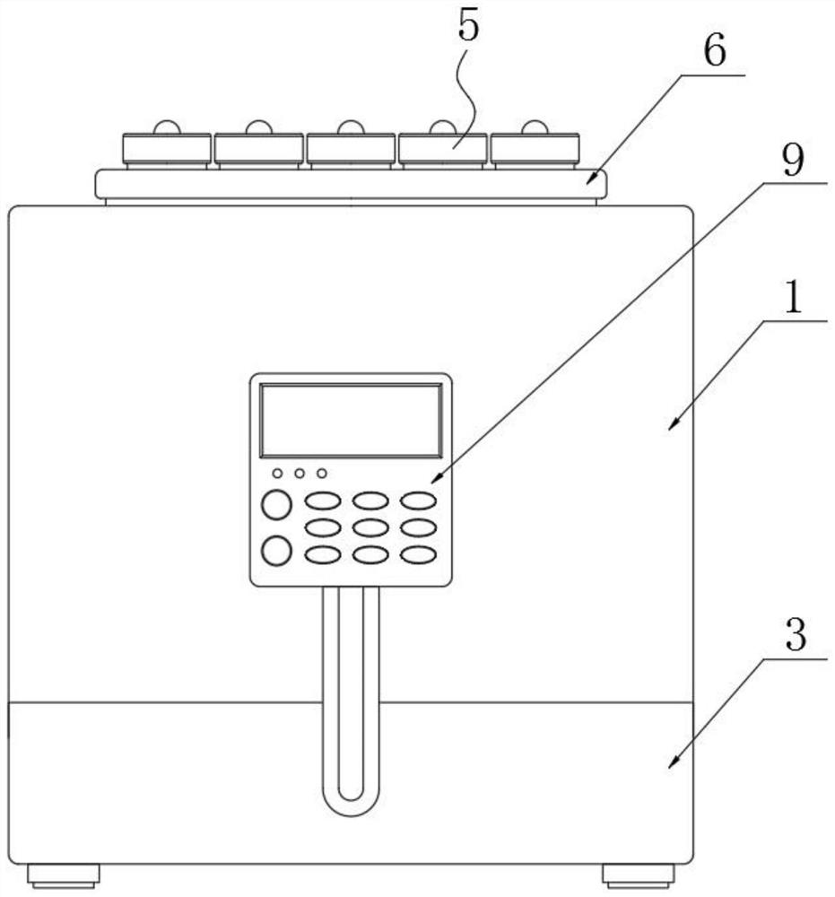 Ecological box based on cell biological sample storage