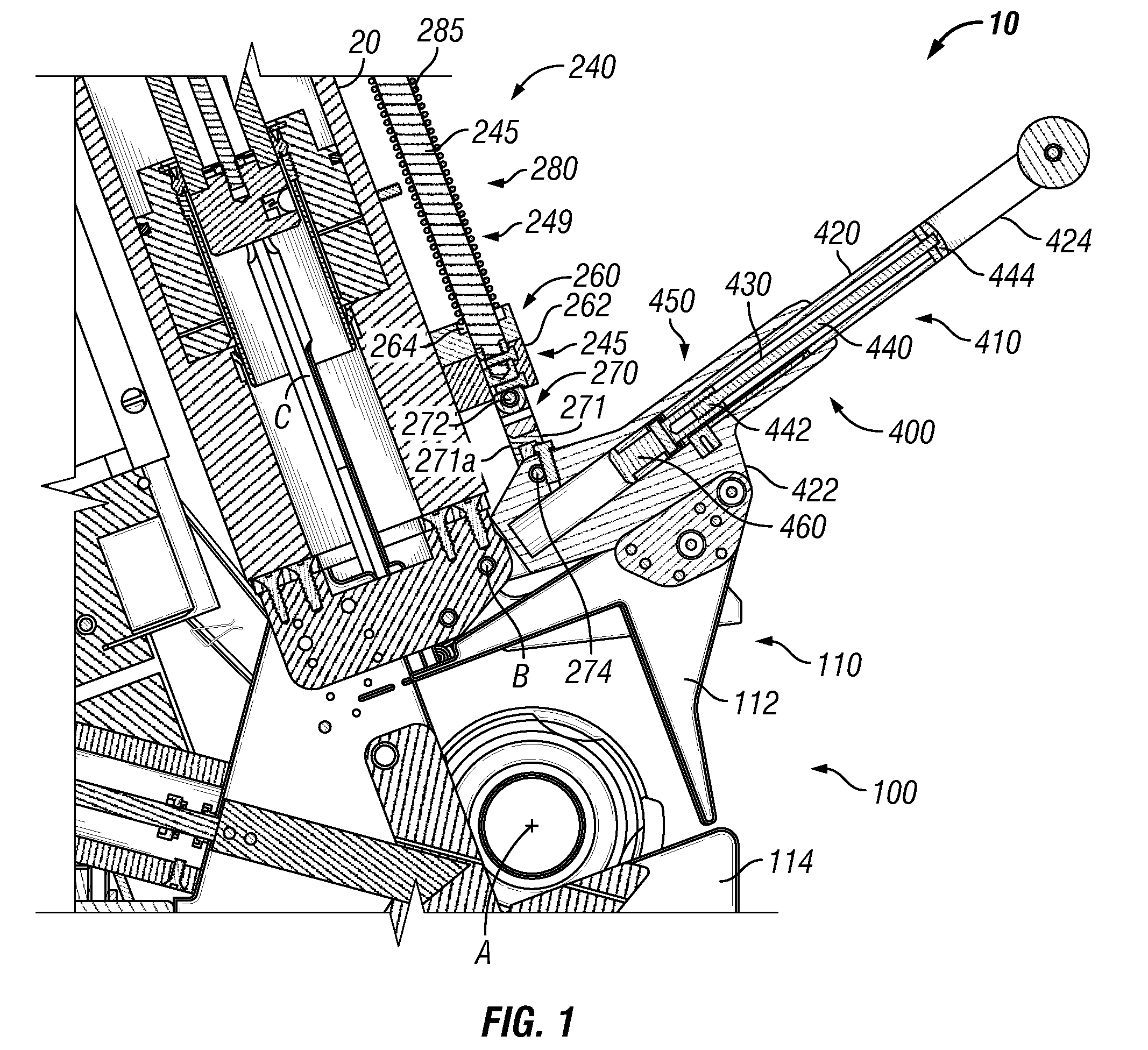 Manually operable clipping-machine