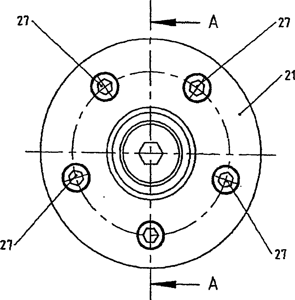 Camshaft adjuster with play-free locking