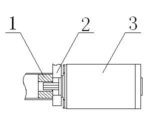 Collection motor for drawing machine
