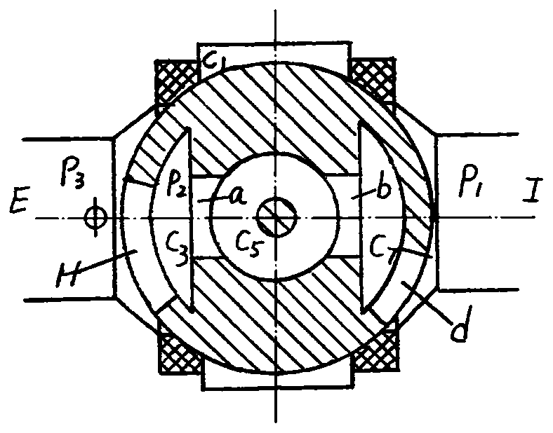 Flow automatic control ball valve and flow automatic control method