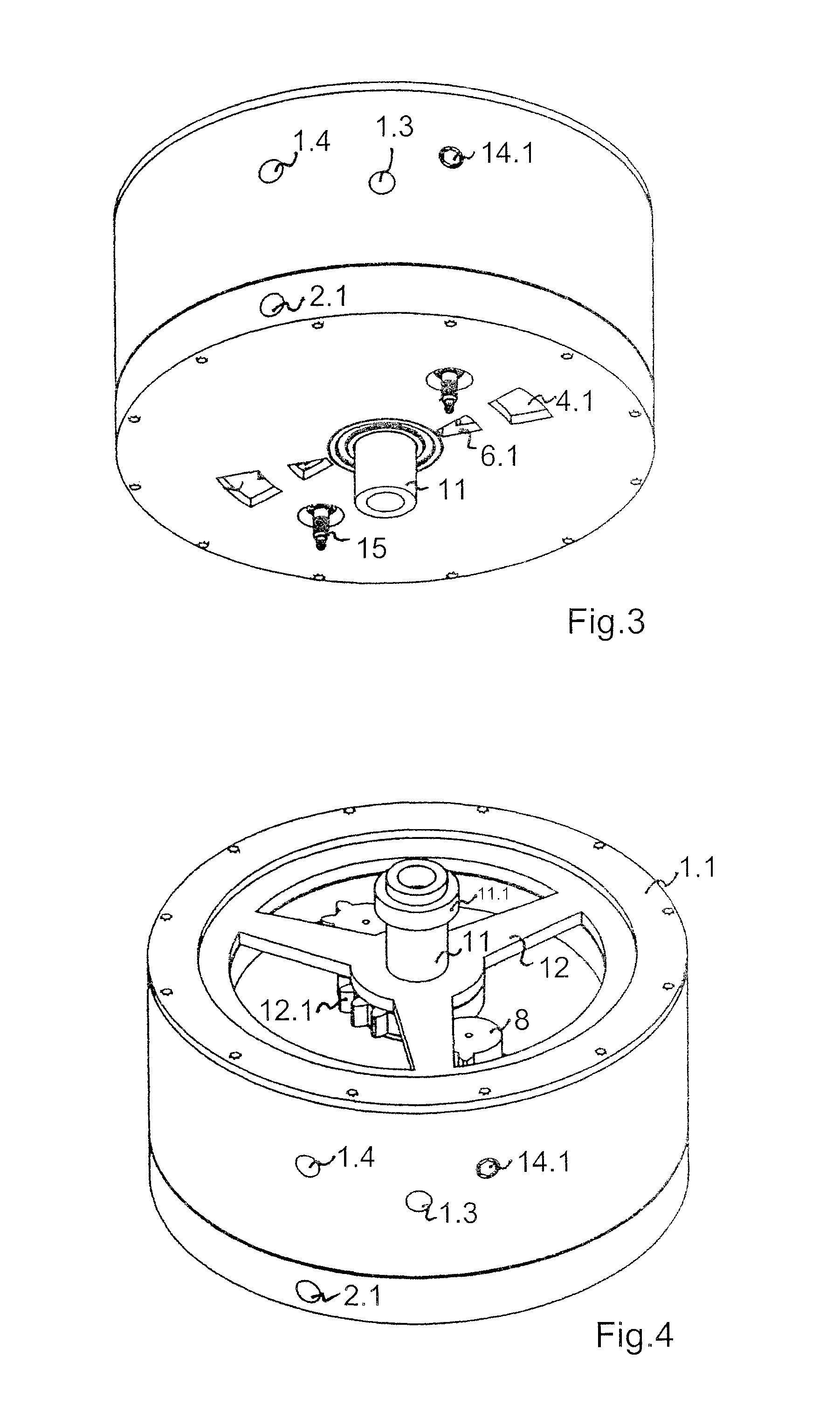 Rotating internal combustion engine