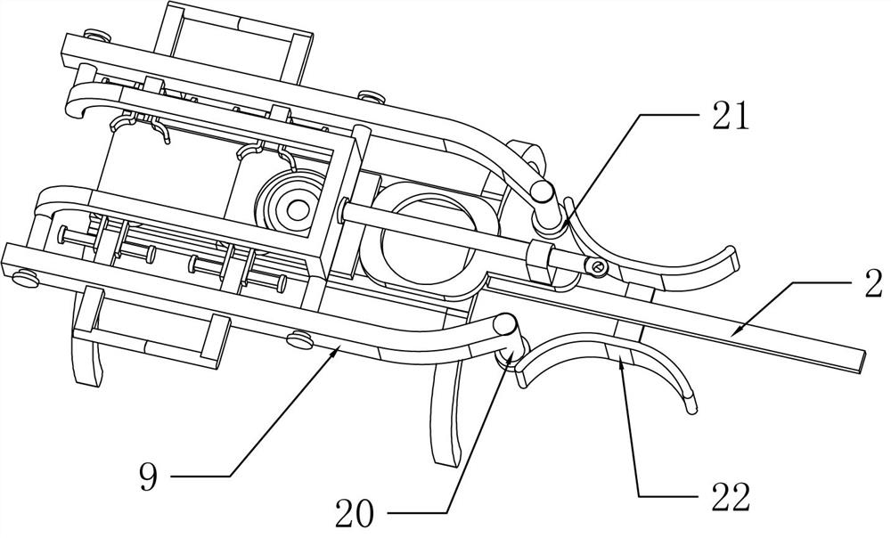 An automatic deep groove ball bearing metal dust cover pressing groove device