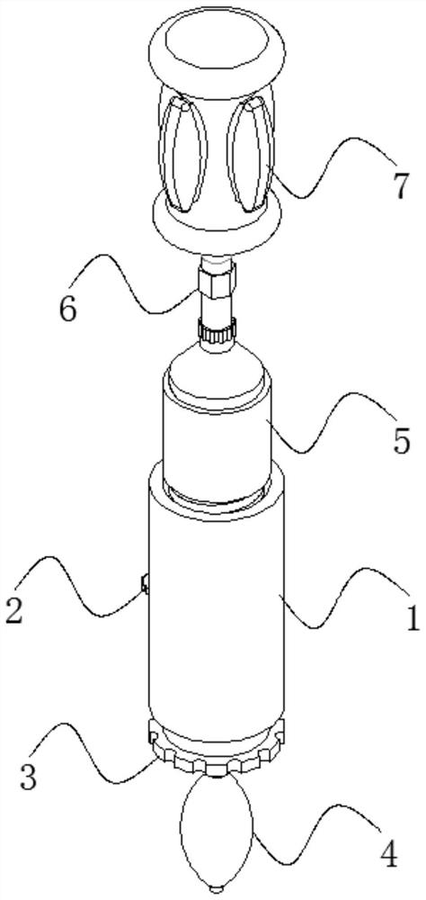 Gynecological and obstetrical reproductive secretion sampling device