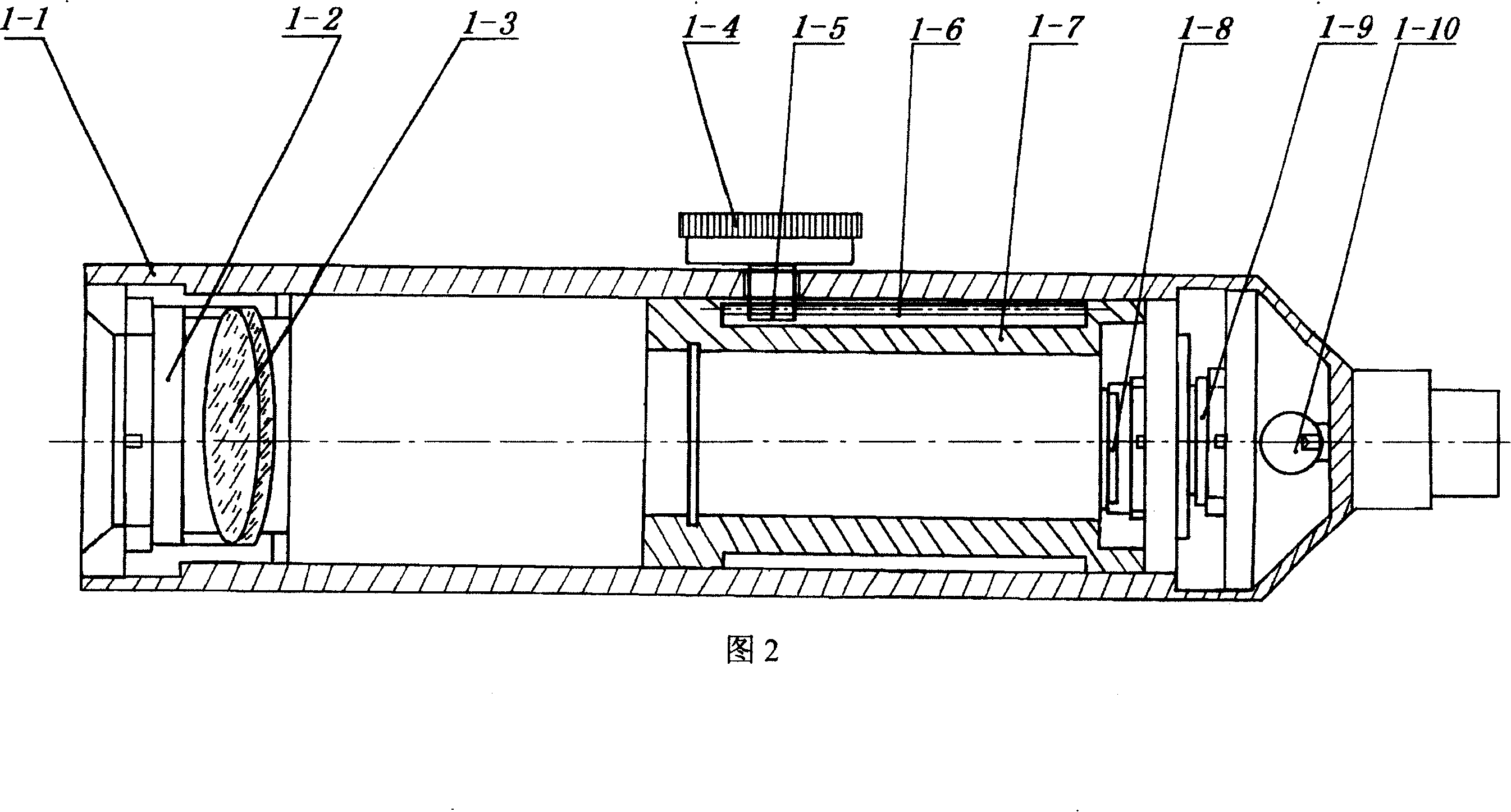 Digital level gauge and optical level gauge indoor detection device