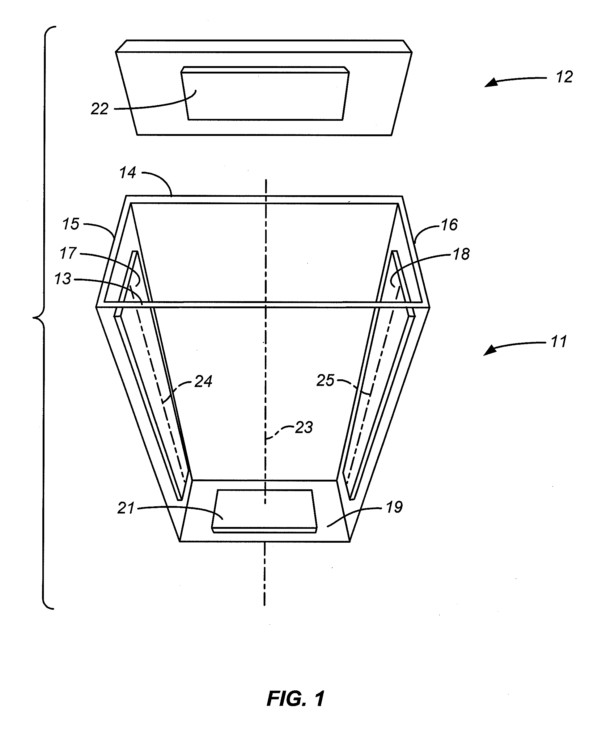 Electroporation Cuvette With Spatially Variable Electric Field