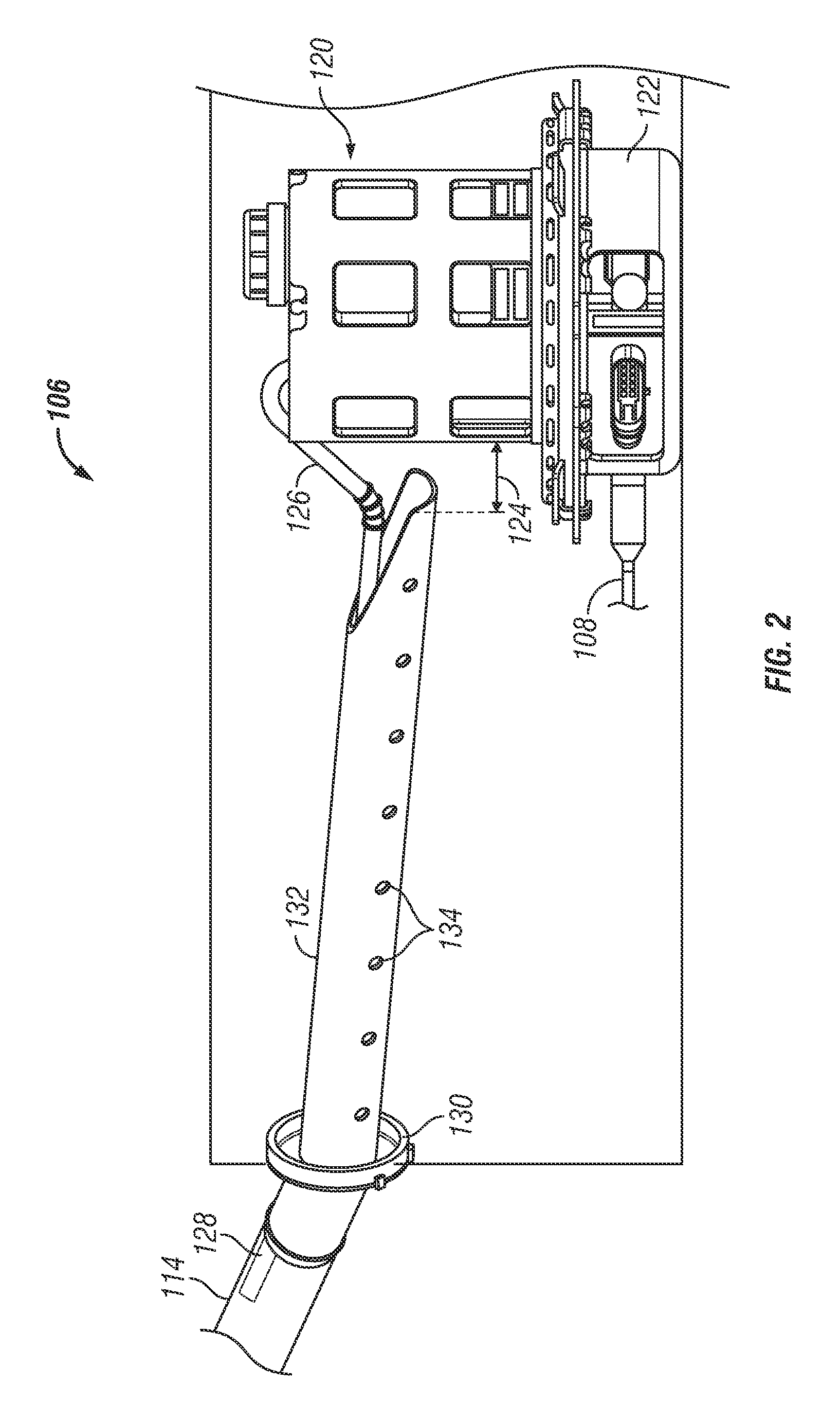Emission control system for a vehicle