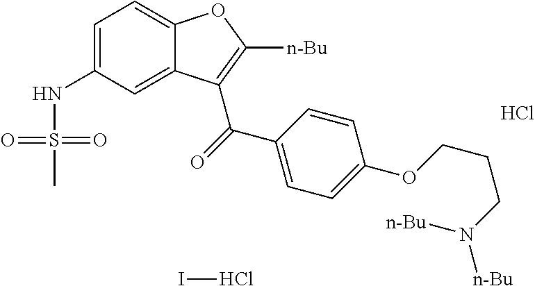 Preparation process of dronedarone and its salts