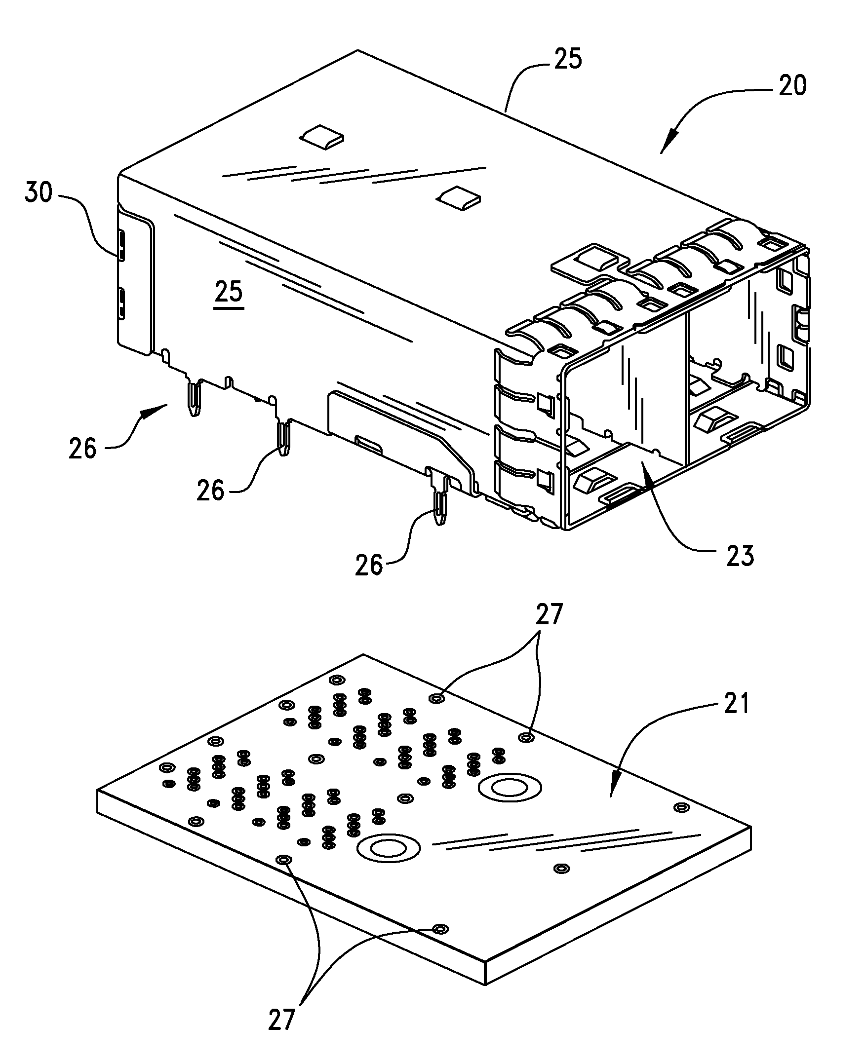Compliant pin with improved insertion capabilities