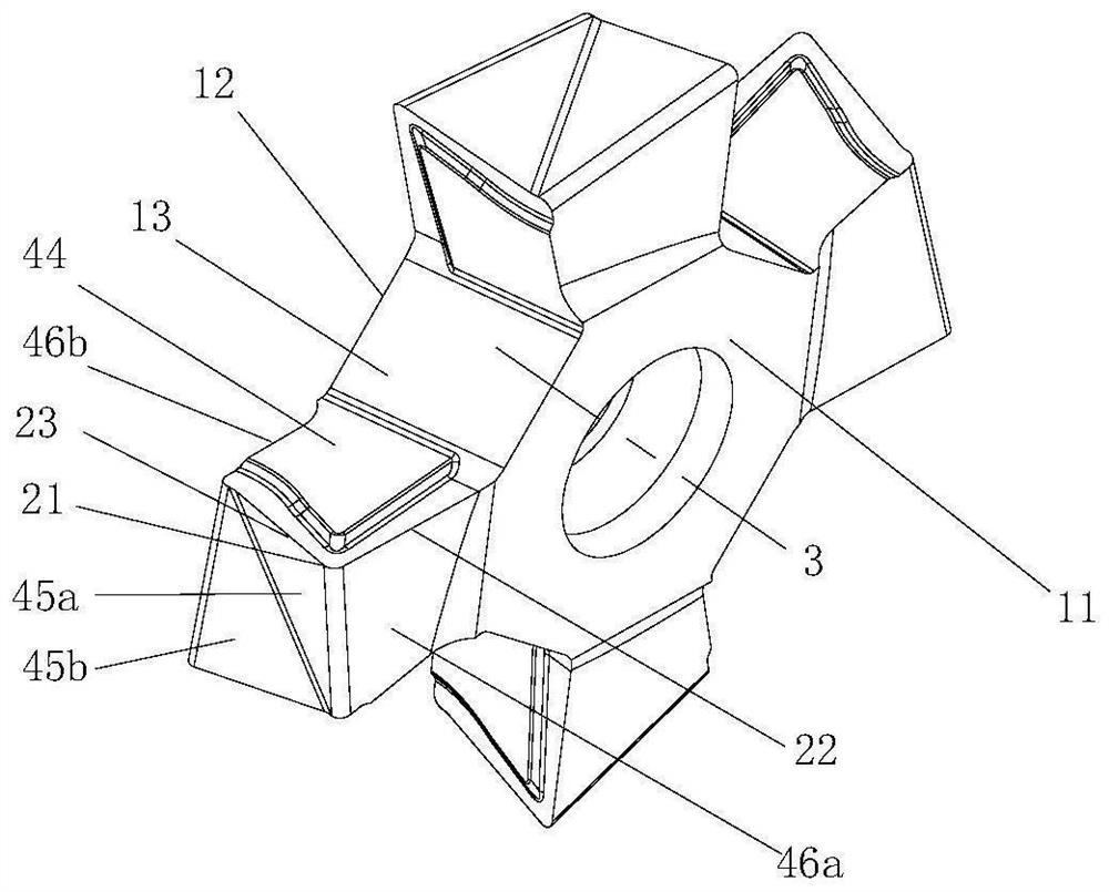 Multi-cutting-edge turning blade