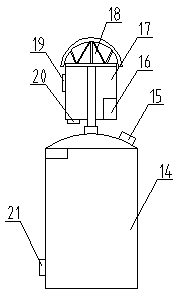 Method for separating lignin from bagasse, and special equipment thereof