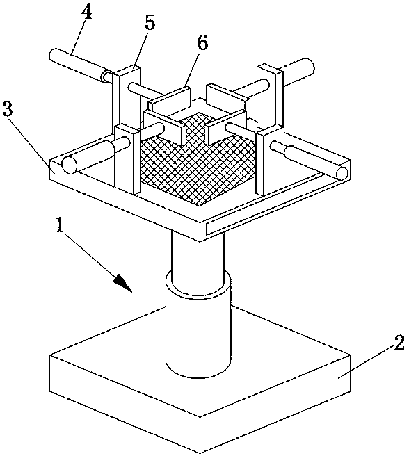 Clamping device for mechanical fitting production