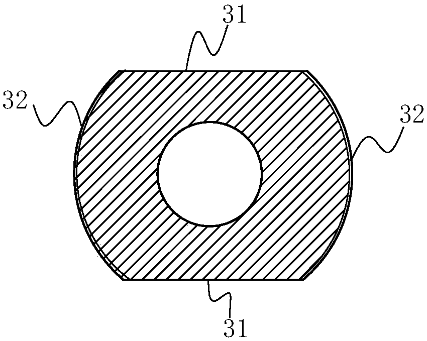 High-pressure gas joint leakage protection structure