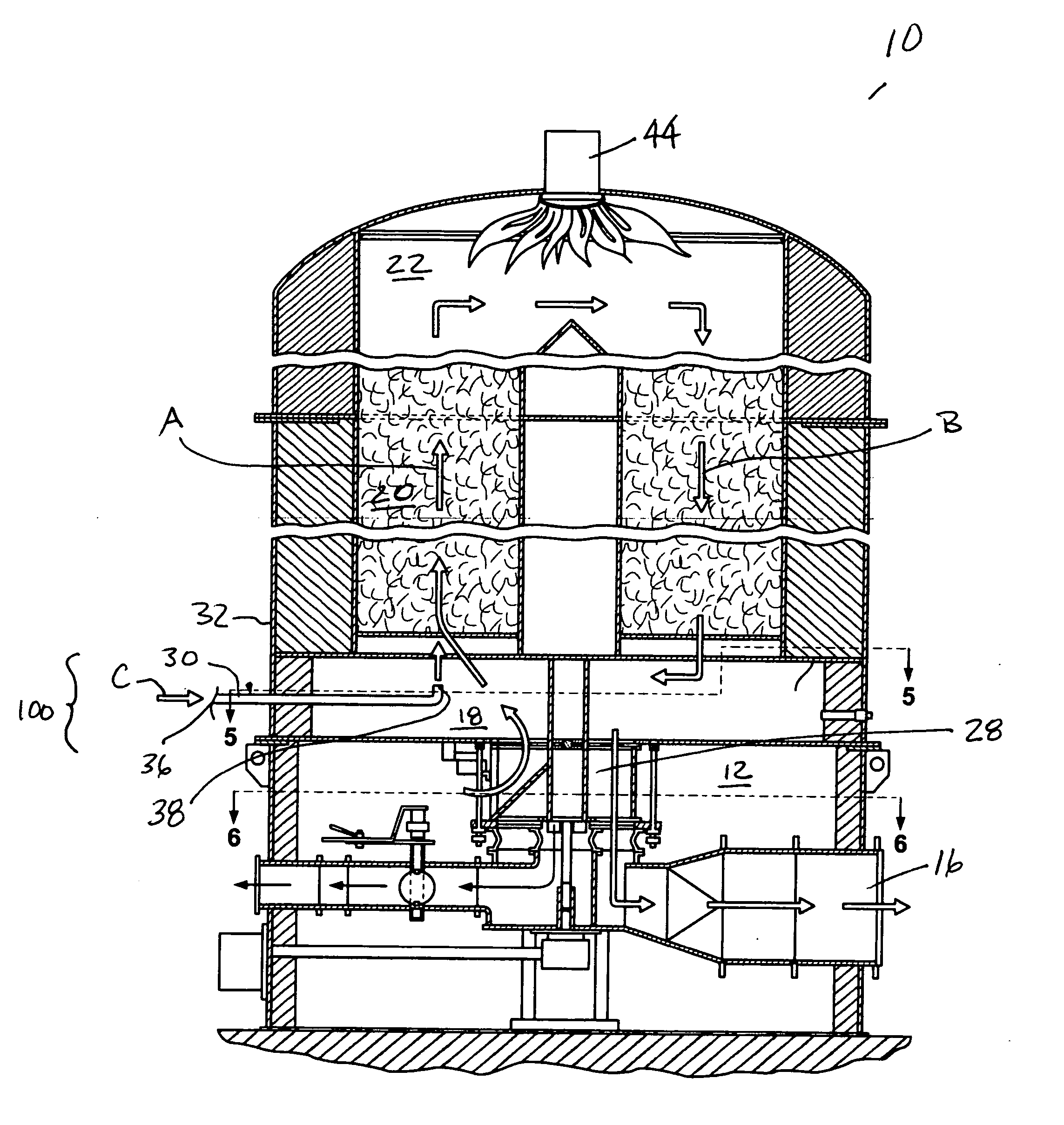 Natural gas injection system for regenerative thermal oxidizer