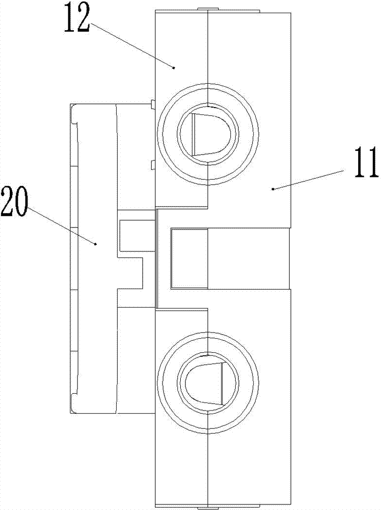 Electric connector capable of pressing cable and assembly of electric connector