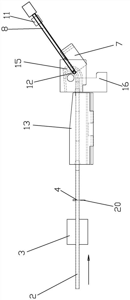 A kind of U-shaped pipe chipless forming machine and its working method